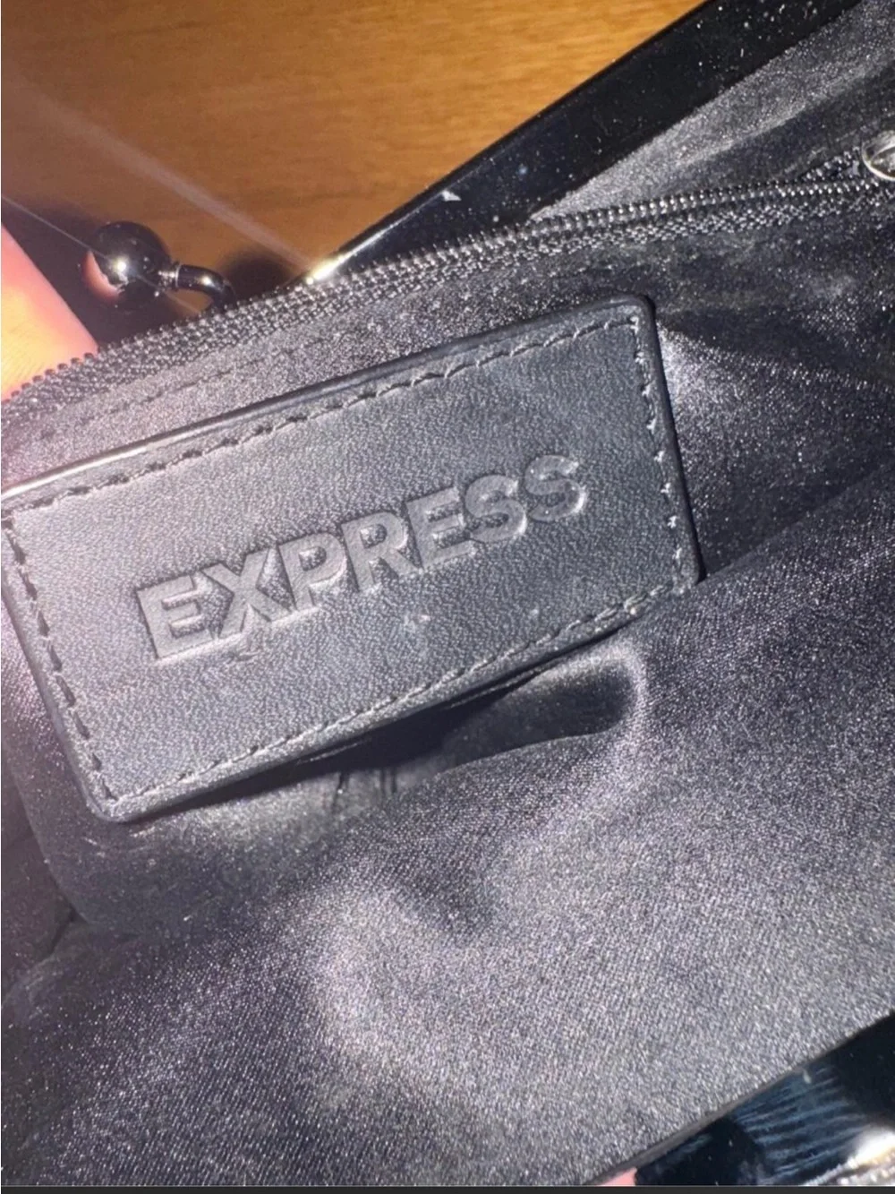 Vintage velvet express clutch